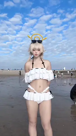 repentance #cosplaygirl #coser #sweetgirl #beach  #fyp 