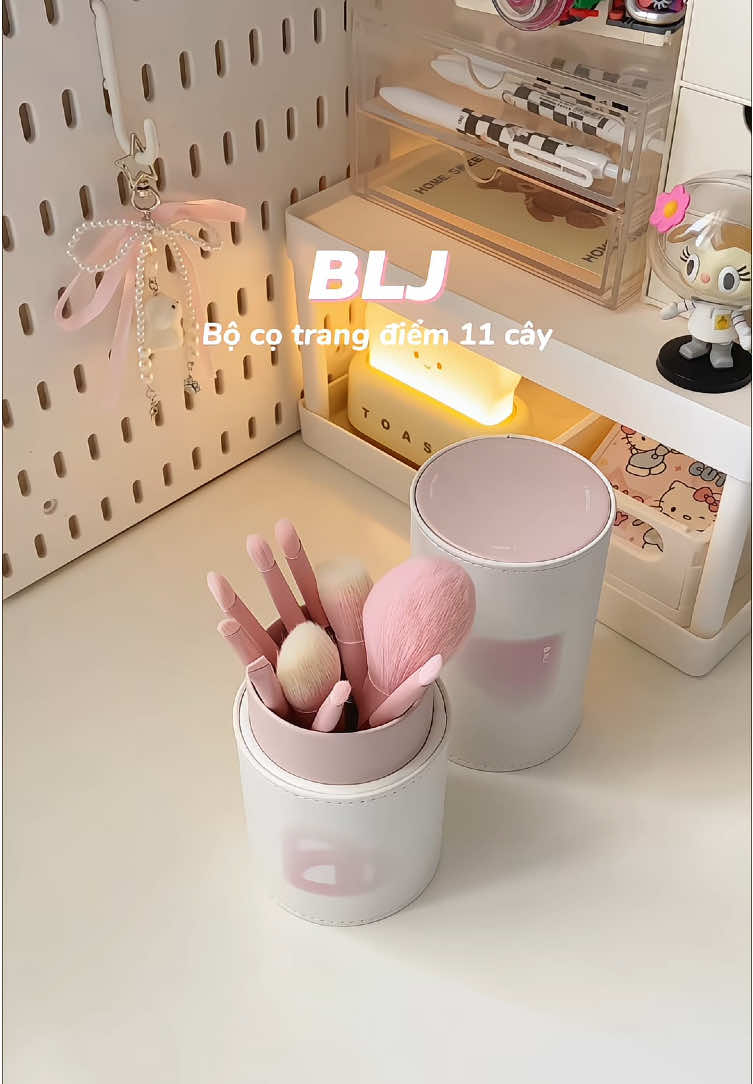 Bộ cọ trang điểm 11 cây #cotrangdiem #comakeup #makeup #meolamdep #lamdep 