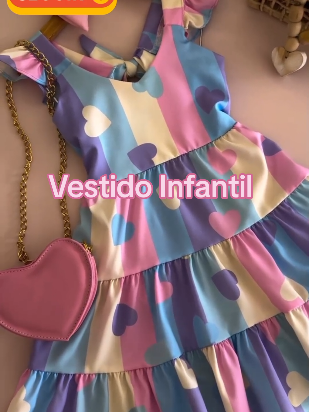 Vestido Infantil de Coração, Menina: Fofo e Charmoso! 💖* Vestido infantil de coração para meninas, perfeito para ocasiões especiais ou para o dia a dia. - *Tamanho*: Diversos tamanhos disponíveis - *Material*: Tecidos macios e confortáveis - *Design*: Coração charmoso e detalhes fófos Adquira e vista sua menina com estilo! Copie e cole esse link no seu WhatsApp para torna-lo clicável e já será direcionado ao produto: Vestido de ❤️ 👇🏻👇🏻👇🏻👇🏻👇🏻👇🏻👇🏻 https://s.shopee.com.br/2LQOggoHrd?share_channel_code=1 #vestidoinfantil#vestidomenina#shopee1111