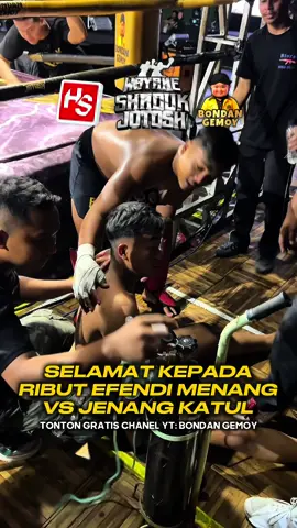 Hasil Akhir RIBUT EFENDI VS JENANG KATUL Ribut Menang TKO di Ronde 2 #bondangemoy #shadukjotosh #bondanbomo #ributvskatul 