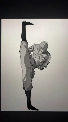 この動画見た時から過去に描いたこの子達が思い浮かんだので踊らせました！#illustration #oc #イラスト #chinesemilitarydance 