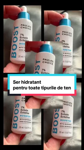 #CapCut # Voi ati testat noul ser  hidratant dedicat tuturor tipurilor de ten, inclusiv tenului sensibil? Aveti produse preferate @Paula’s Choice  #fyp #skincare #paulaschoiceromania #serhidratant 