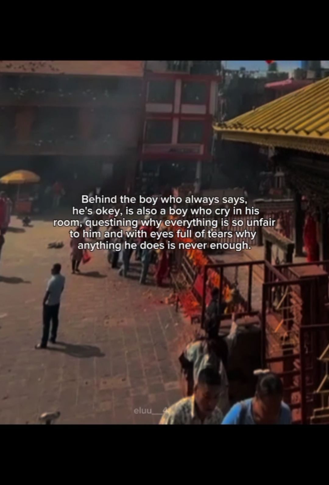 there is also a boy who always thinks why everything he does is unfair why everything he does is never good enough🙂#fyp #foryouu 