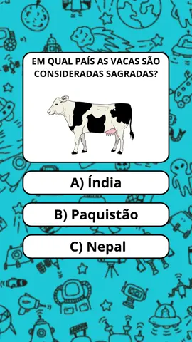 Quiz de curiosidades sobre países #quiz #pergunta  #curiosidades  #países 