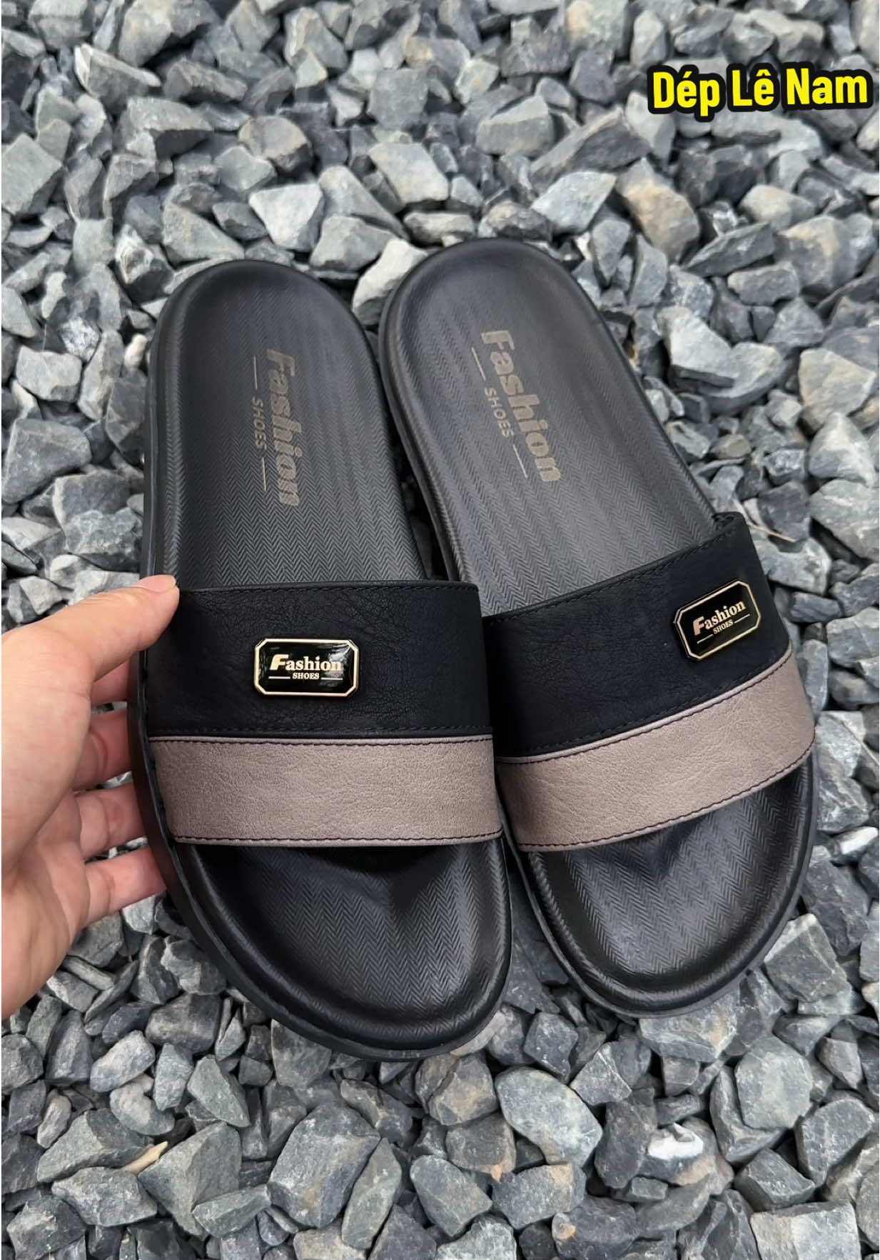 Dép lê nam quai ngang da sit, đế kép 2 lớp cao, dép có khâu quai viền đế #depnamdep #depdanamcaocap #depnammaumoi #shopthienvu #xuhuong 