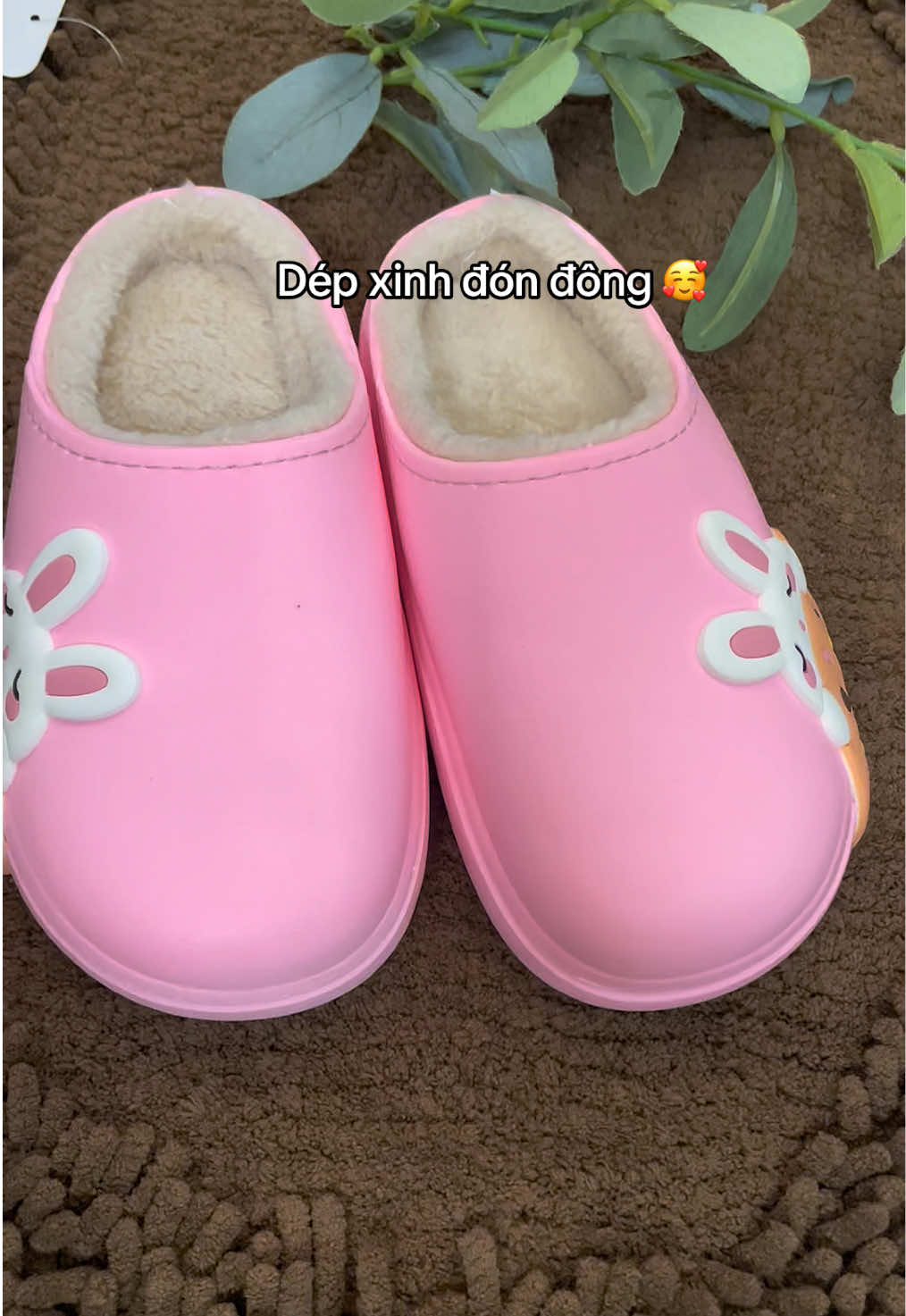 Dép lông đón rét #suclong #dochobe #deplong #xuhuong #thinhhanh 