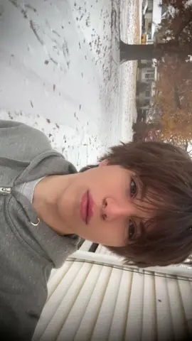 snowing in november 😥 #fyp #looks #bleach 