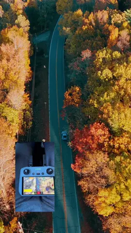 I went to the mountain to try the active track feature on my car… it did an okay job 😂                                     #fyp #foryou #drone #dji #djimini4pro 