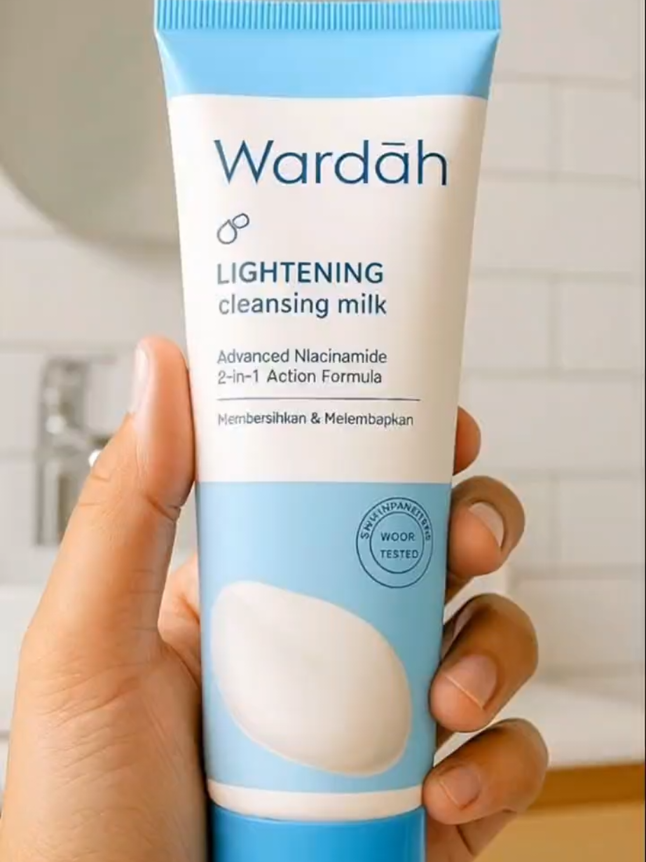 Katanya sih, yang udah coba Wardah Lightening Cleansing Milk pasti nyesel kenapa gak beli dari dulu 😍 Kulit bersih, lembap, dan halus dalam satu langkah praktis! #WardahBeauty #LighteningSeries #GlowingTanpaRibet #wibgajian #rekomendasi 