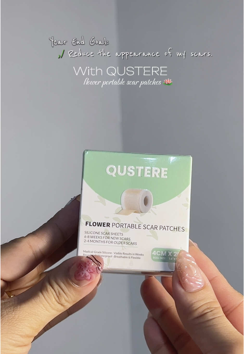 Body healing 🫶🏻🤍 #scarpatches #scarremover #qustere #scar #fyp 