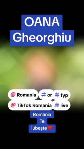 OANA Gheorghiu ❤️❤️❤️❤️❤️❤️❤️ @Romania @TikTok Romania #fyp #views #for #live #on 