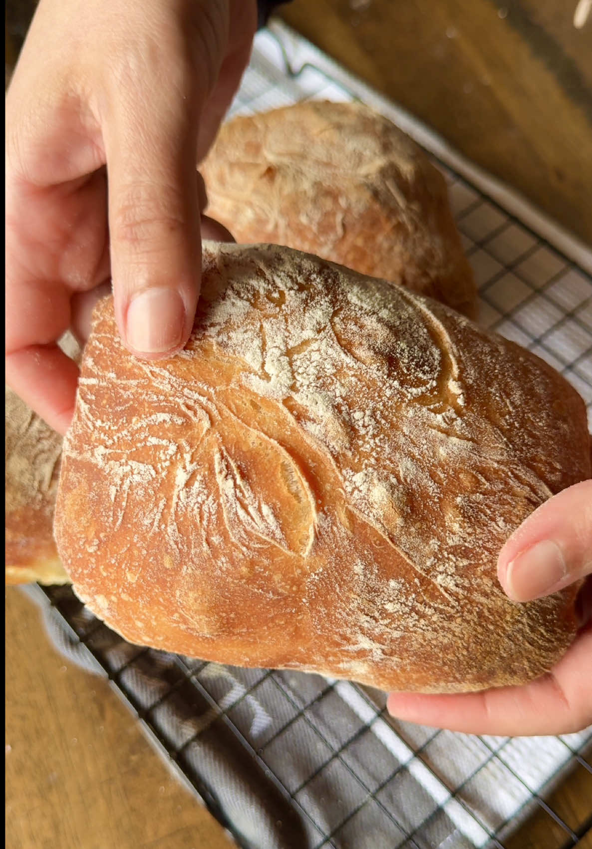 No-Knead Bread! I don’t buy bread anymore! Famous Baker taught me and now I make it more delicious!  📺 Want the full step-by-step instructions with all the ingredients and recipe, watch our video on our channel on Sarah and Malak’s Kitchen! We have the link to our channel in our bio that will direct you right to the channel page and you will find it under videos. Don’t forget to like & subscribe 💕 #viral #asmr #fyp #breadtok #bread  