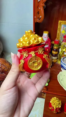 Combo 3 hũ đựng muối gạo Tài Lộc đầu năm mới -Thần Tài may măn trang trí ban thờ, bàn làm việc#combo3hugaomuoitailoc#huongtichcuc74 #huongchiase74 