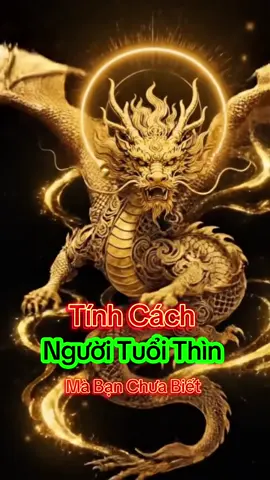 Tính Cách Con Người Tuổi Thìn#xuhuong #tuvi #phongthuy #vanmenh #tuoithin 