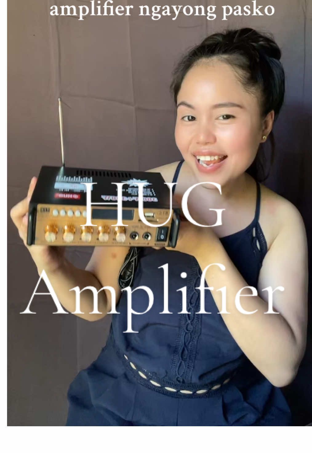 HUG Amplifier, pangmalakasan na amplifier ngayong pasko #amplifier #amplifierbluetooth #bluetoothspeaker #fyp #tiktokaffiliate 