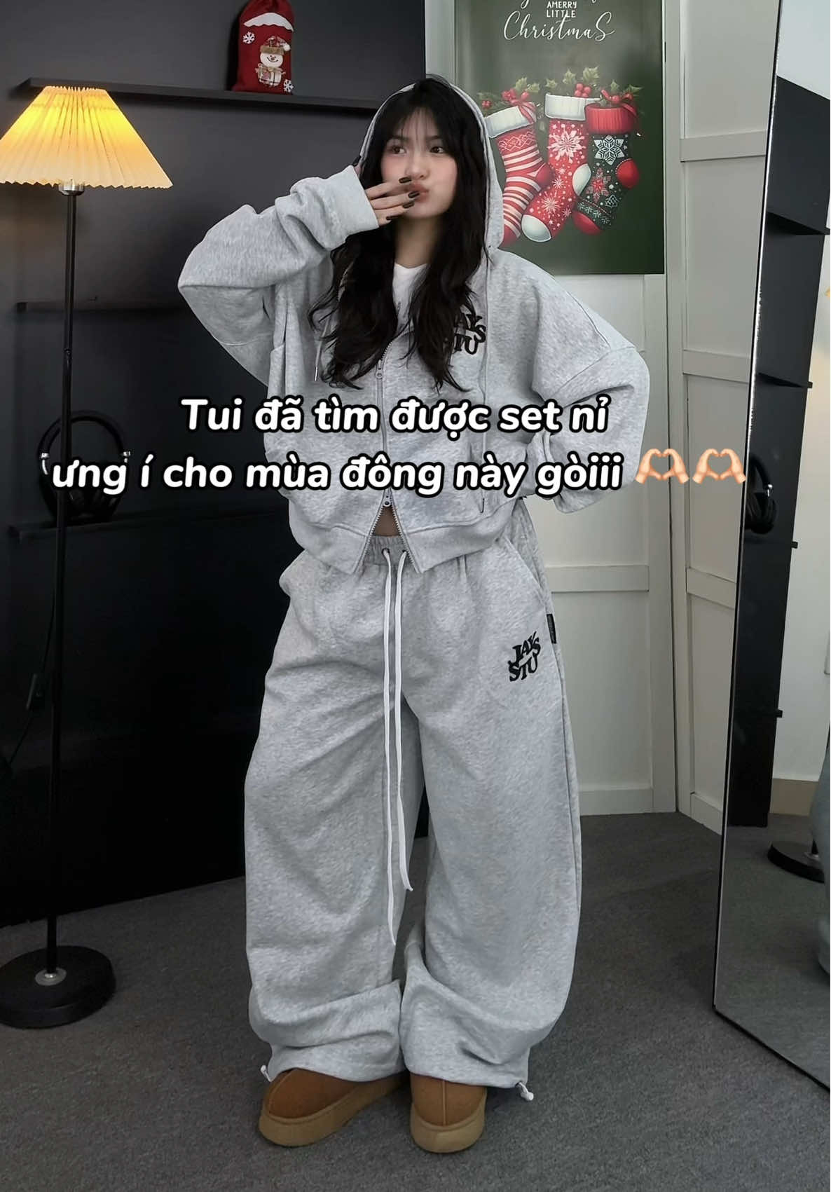Đông này đã có set nỉ ưng ý rùiii 🫶🏻🫶🏻 #jaystoree #outfitideas #setni2da #xuhuongtiktok #fypシ゚ 