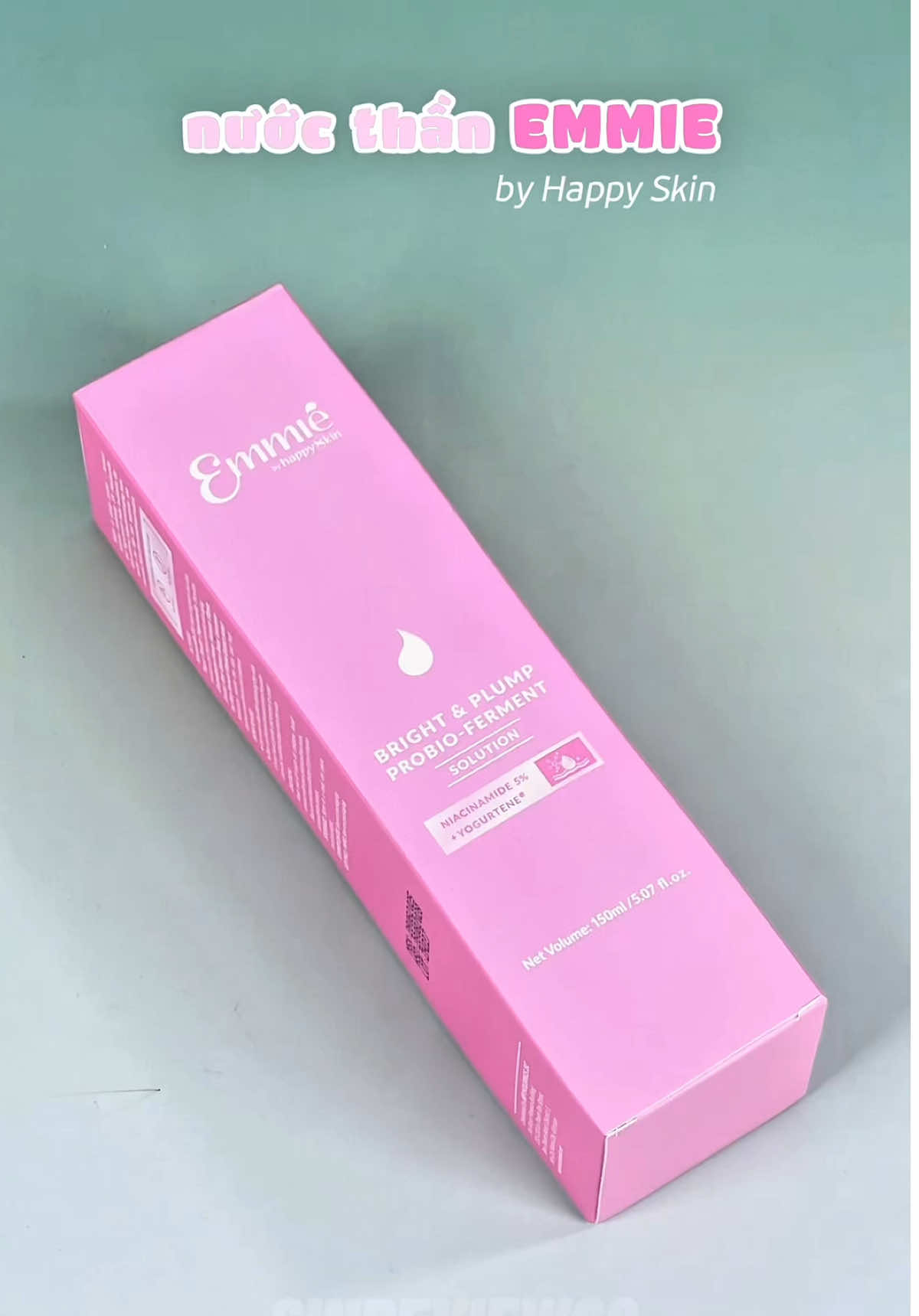 Nước thần Emmie by Happy Skin hỗ trợ nuôi dưỡng da  #sinreview68 #emmiebyhappyskin #nuocthanemmie #xuhuong 