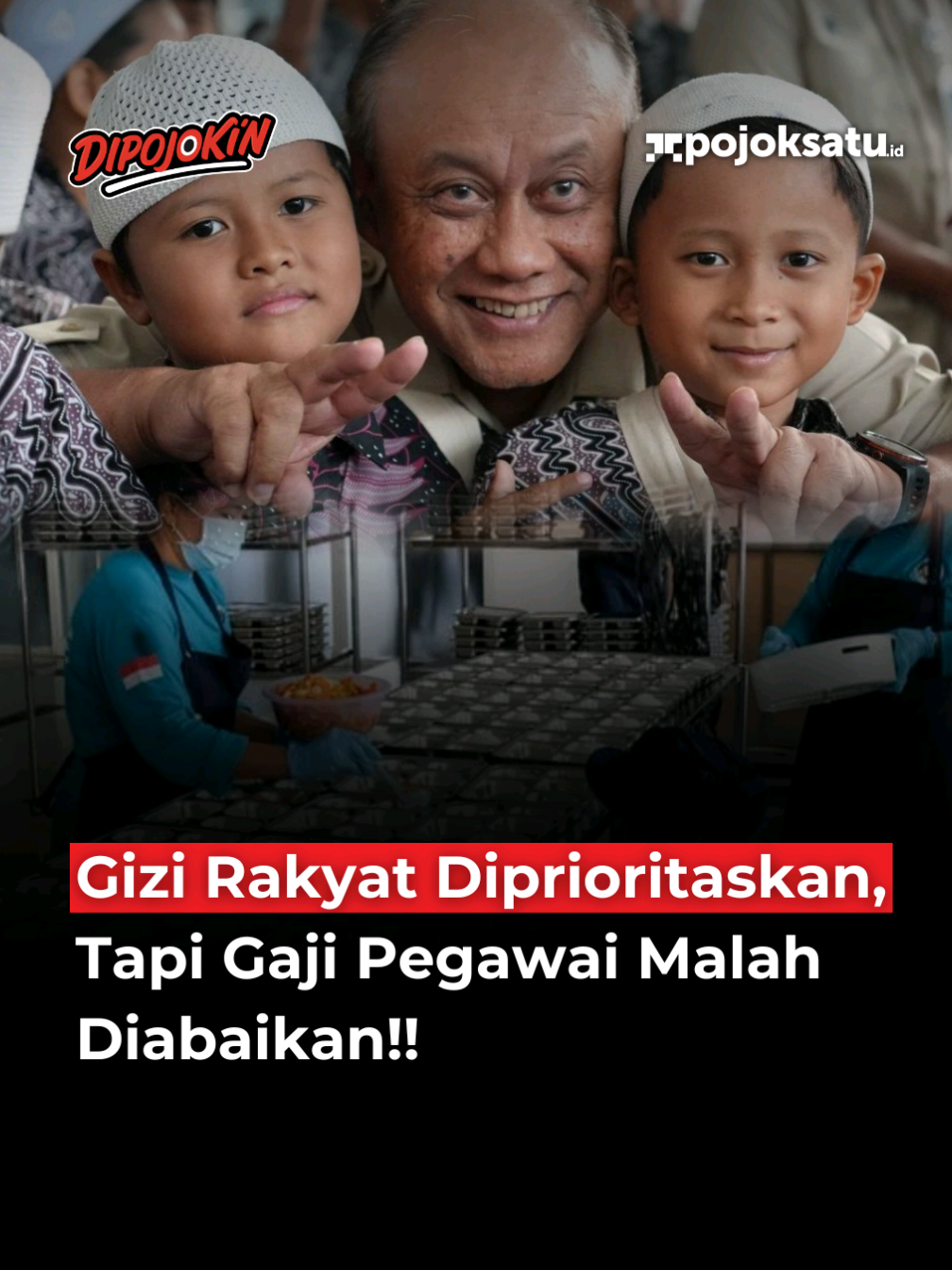 Unggahan program Makan Bergizi Gratis di akun resmi BGN malah dibanjiri keluhan pegawai dapur. Gaji mereka disebut belum cair sejak awal Oktober 2025. Kepala BGN berdalih ini cuma masalah administrasi dan janji beres minggu ini. Tapi publik mulai muak, soalnya alasan “administrasi” itu terus yang dipake tiap kali
 telat bayar. #bgn #mbg #pojoksatu 