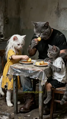 Kitten Cares for Sister#cat #orangecat #fyp 