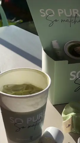 Am I becoming a matcha girl ? 🍵 Thanks to #caudalie 🍇 @canal_novosphere 