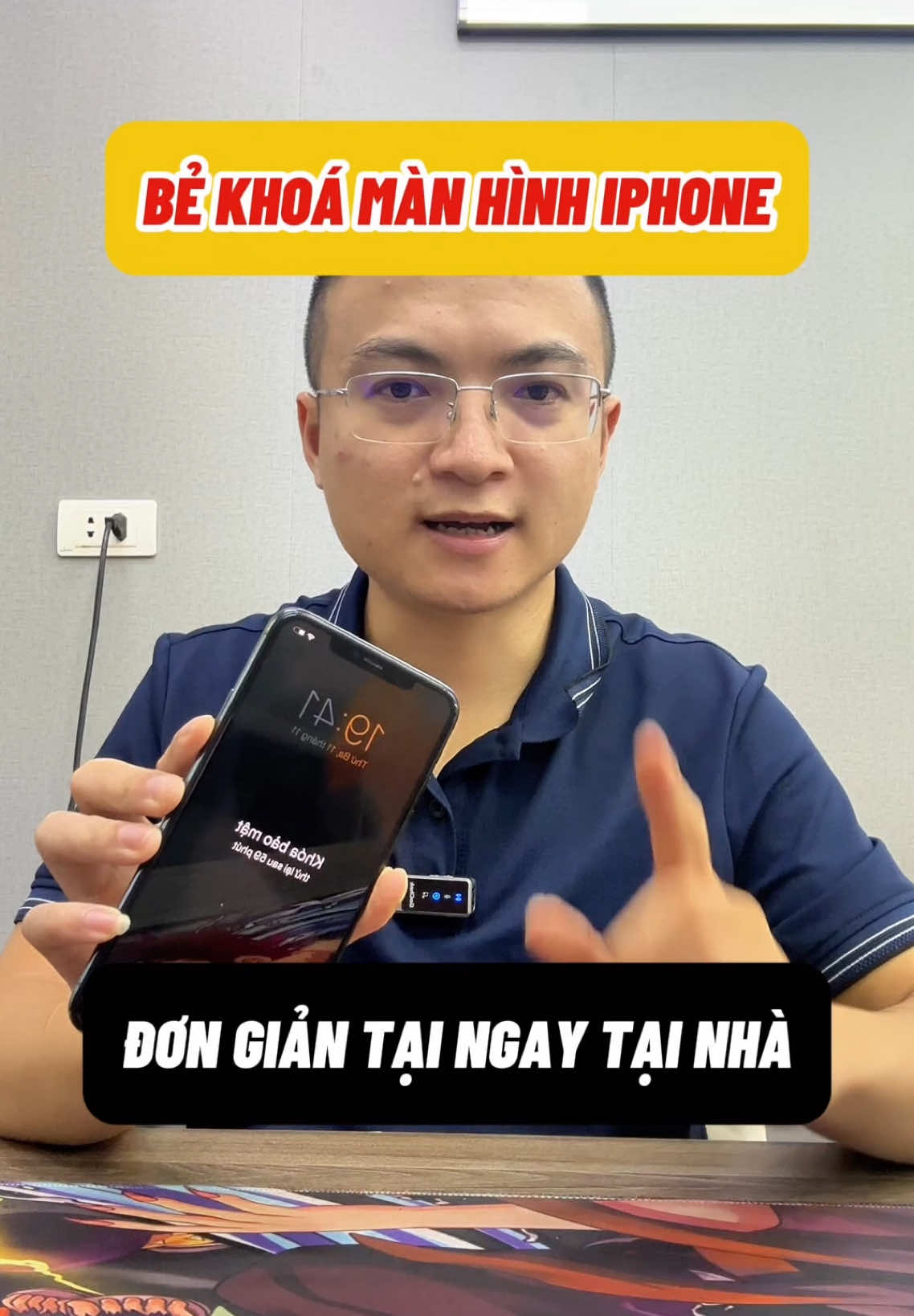 Cách bẻ khoá màn hình iPhone đơn giản ngay tại nhà  #iphonetuyenquang #iphonechinhhang #iphonegiare #reviewiphone #phukientuyenquang #htrstore #xuhuong 
