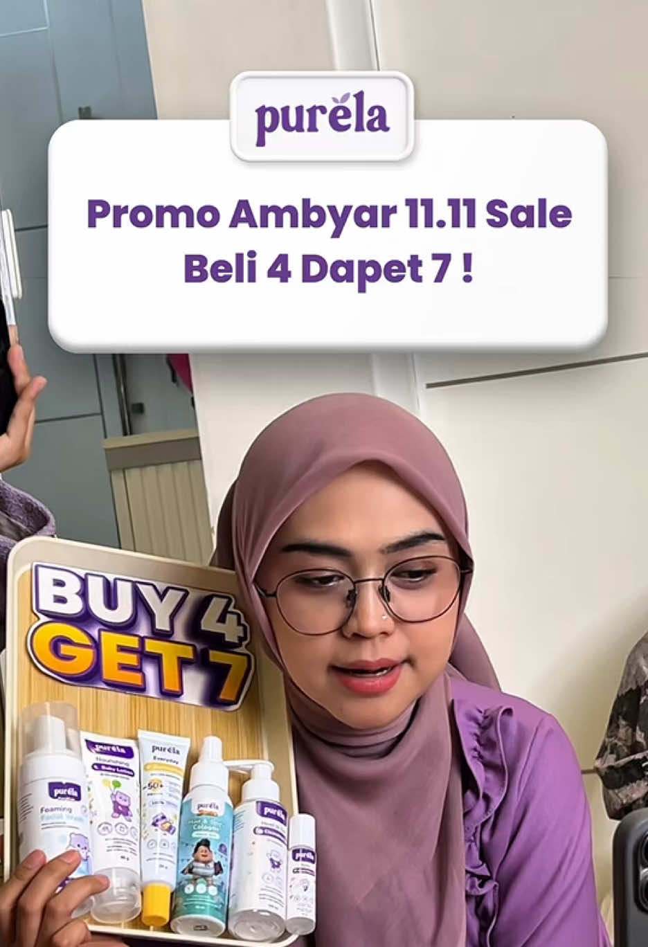 Bund di Live Twindate 11.11 bunda bisa dapetin Beli 4 Dapet 7 lohh!😍🤗 Kapan Lagi yuk checkout dan Join Livenya sekarang!! #purela #skincareanak #skincareanakaktif 