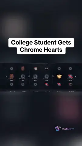 College Student Gets Chrome Hearts