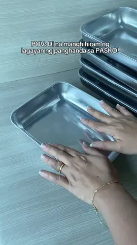 Wag kayong magtaka kung bakit maaga palang bumili na ako nito kasi alam kong magmamahal na naman to ngayong Pasko 💯🥰 #foodtray #5pcsstainlesscontainer #foodcontainerwithcover 