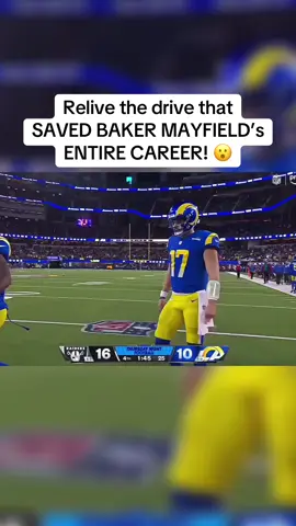Baker mayfield on the Los Angeles Rams went crazy in the final drive of a fun Thursday night game! #nfl #bakermayfield #losangelesrams #sports #SuperBowl 