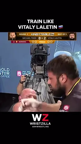 Train like Vitaly Laletin #vitalylaletin #armwrestling #armwrestlingtraining #viral #fyp 