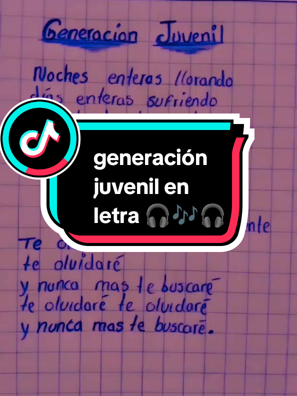 #letrasdecanciones🎧🎶❤️ #generacionjuvenil🇧🇴 #letras #musicas 