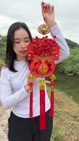 Phụ kiện trang trí Tết túi tài lộc may mắn #diepcoine #tuitailoc 