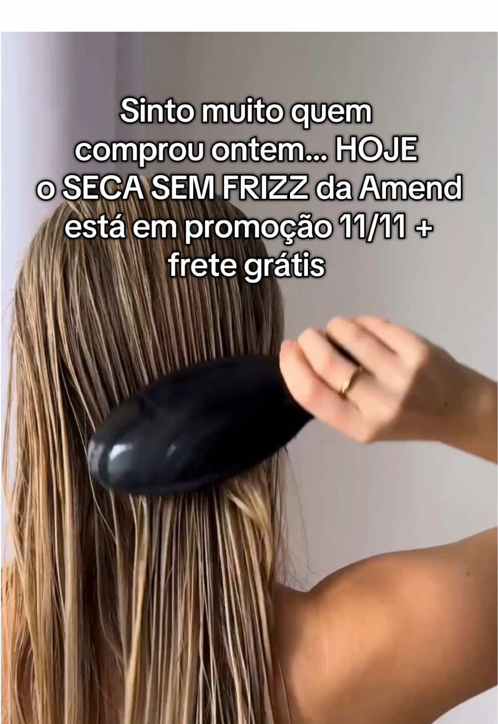 É preço de 11.11 — pode mudar a qualquer momento ‼️🚨 #amend #blackfriday #secasemfrizz #dicasdecabelo #fyp 