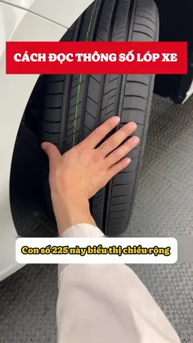 Đọc thông số lốp xe #oto 
