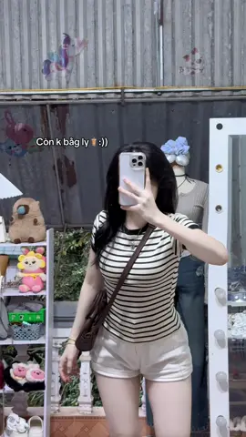 Áo thun kẻ sọc#aothunkesoc #aothuncoctay #aothunombody 