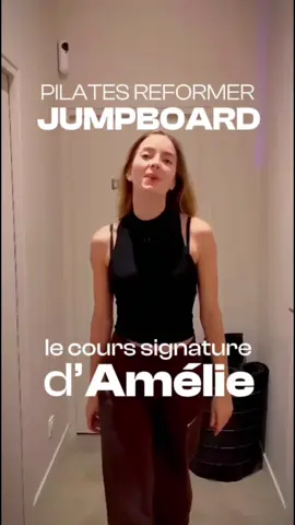 introduit le cours signature JUMPBOARD d’Amélie 🦘. C’est  fluide, technique, puissant...et fun! Rendez-vous le 12 et 13 novembre uniquement chez Maison Amat avec Amélie 🫰.  Book ton refromer sur maisonamat.com ou directement sur l’appli 💚