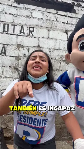 Ya pues, asi quieres ser Presidente? mira como dejaste Lima ##podemosperu #Viral #seguridad #pepeluna #limpieza