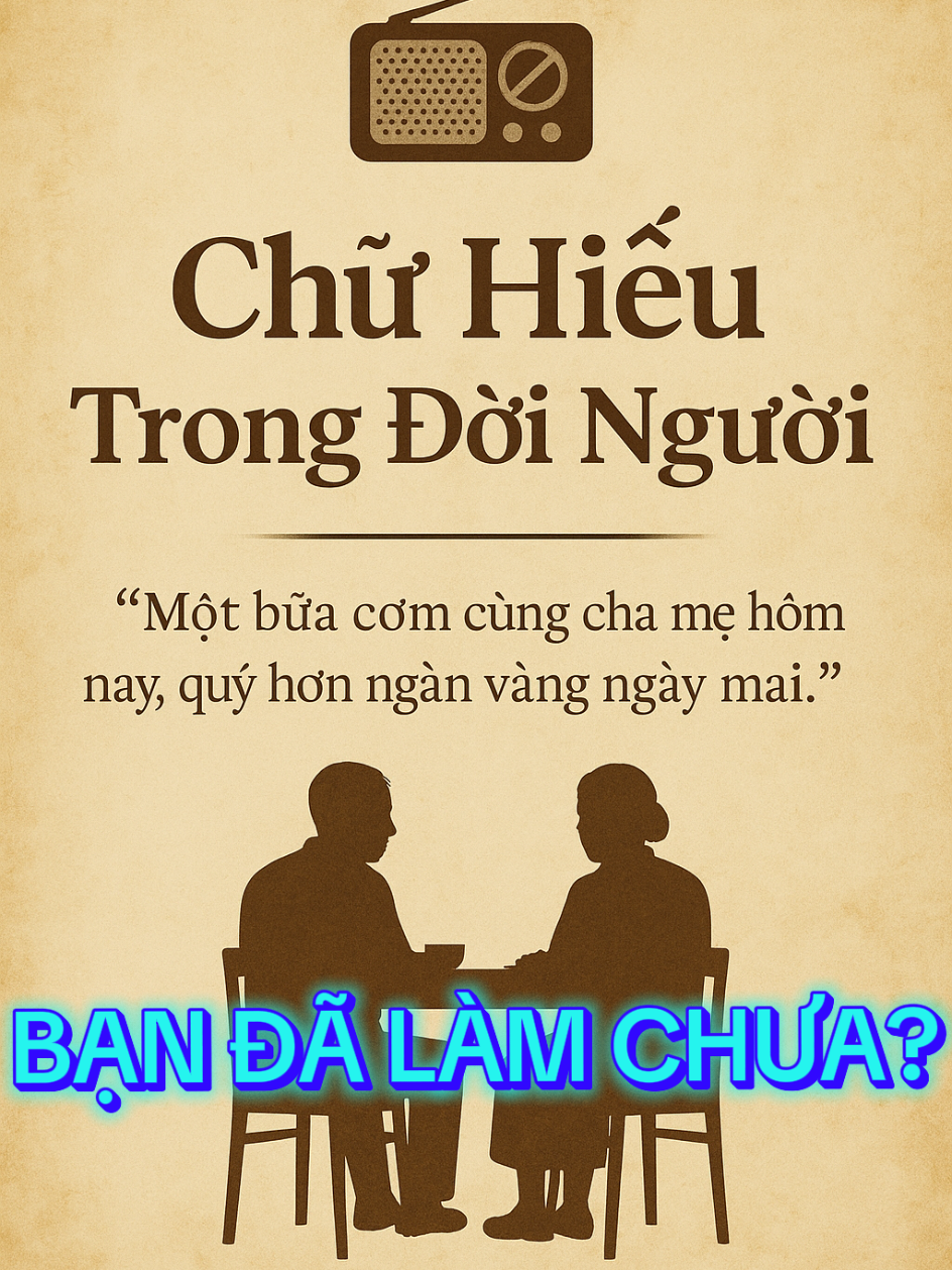 CHỮ HIẾU, BẠN ĐÃ LÀM TRÒN CHƯA?  #cha #mẹ #chame #giadinh #tamtrang 