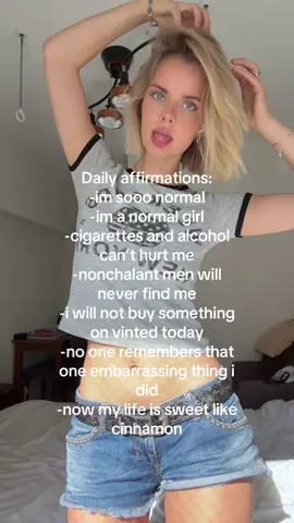 normal girl stuff.. yea #lanadelrey #vinted #affirmations #partygirl #chalant 