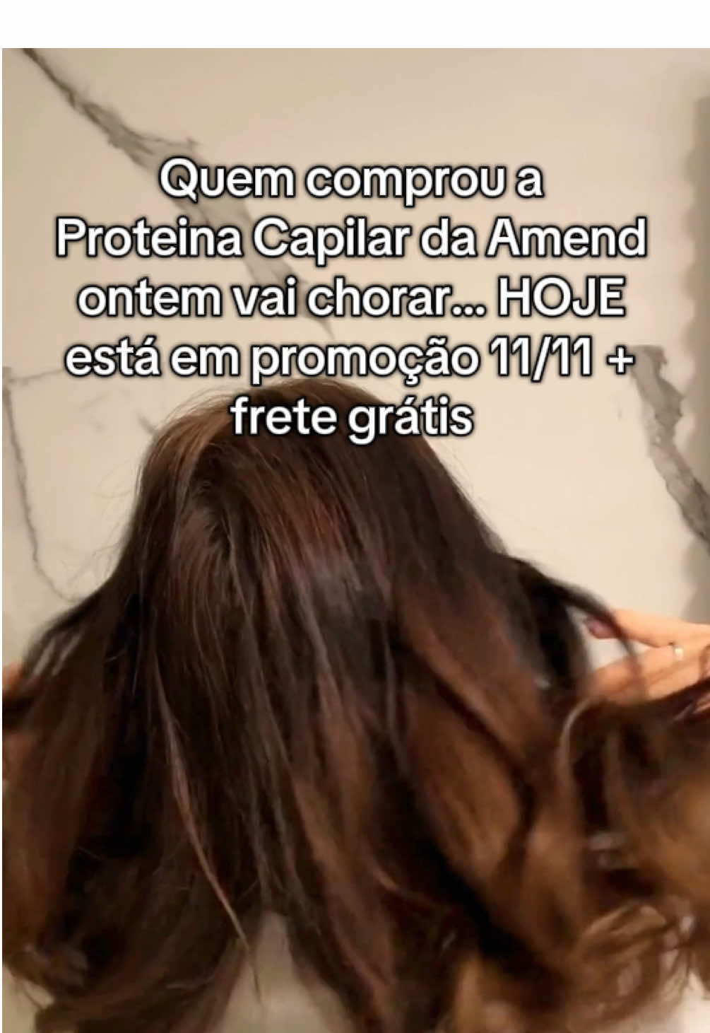É preço de 11.11 — pode mudar a qualquer momento! 🚨‼️#amend #blackfriday #dicasdecabelo #proteinacapilar #fypagetiktok 