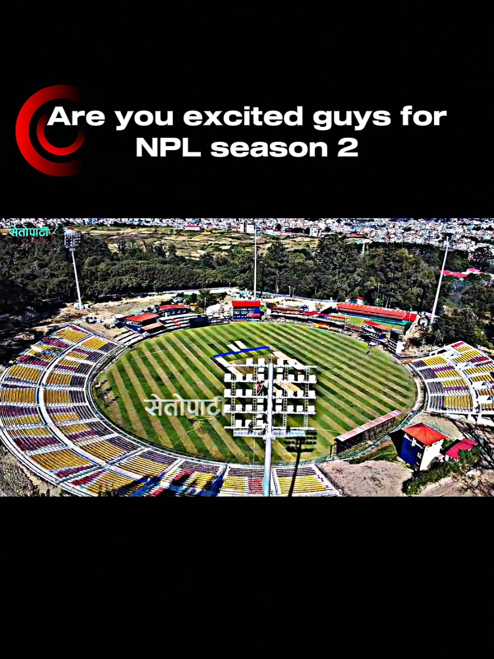 Are you excited guys for NPL season 2 #npl #season2 #nepal #cricket  .. ... . . .....  . . #janakpurbolts vs kathmandu gorkhas 