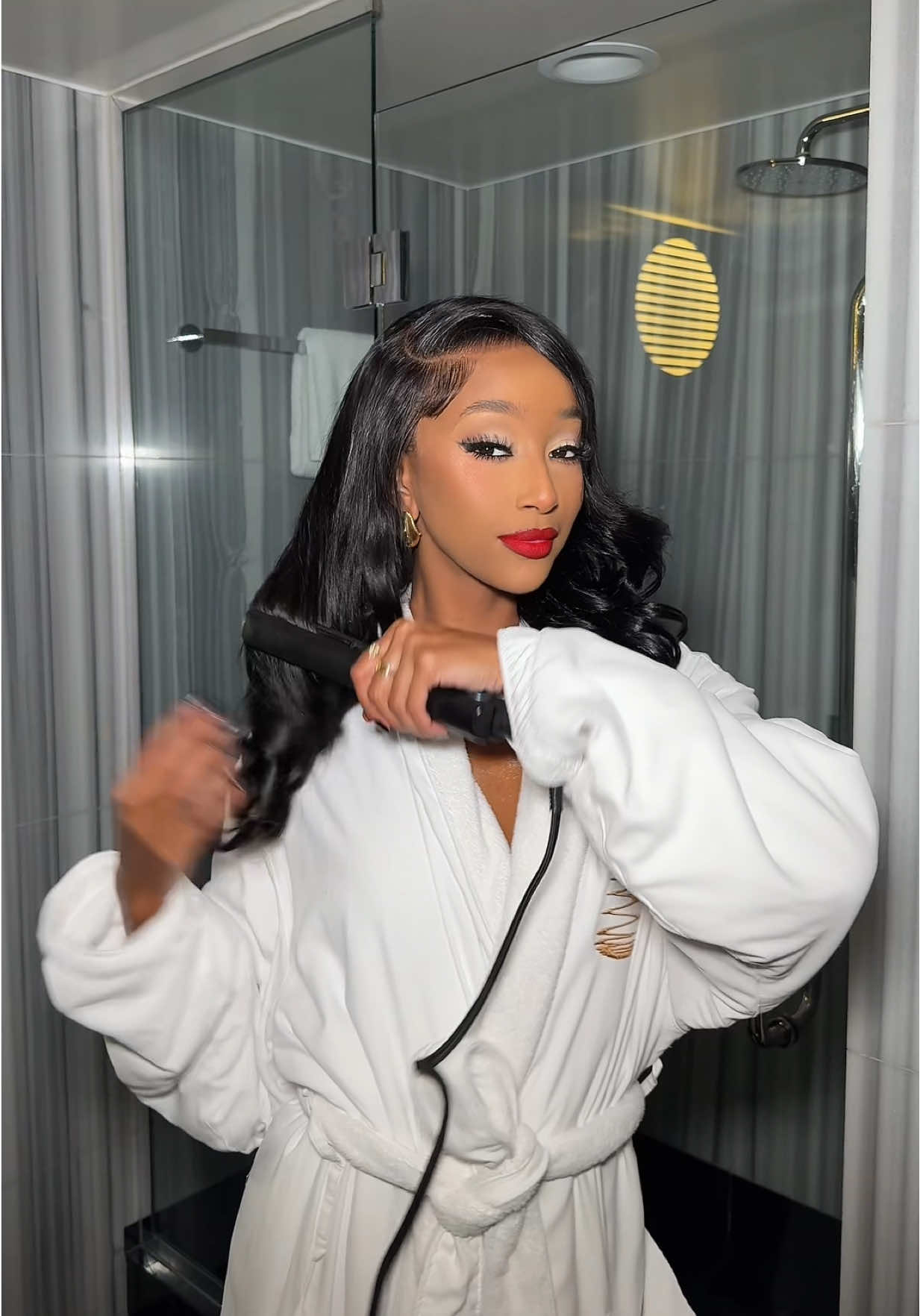 i think i’m ready 💋 using this audio for birthdays til i can do my wedding transition (soon)!! #fyp #grwm #getreadywithme 