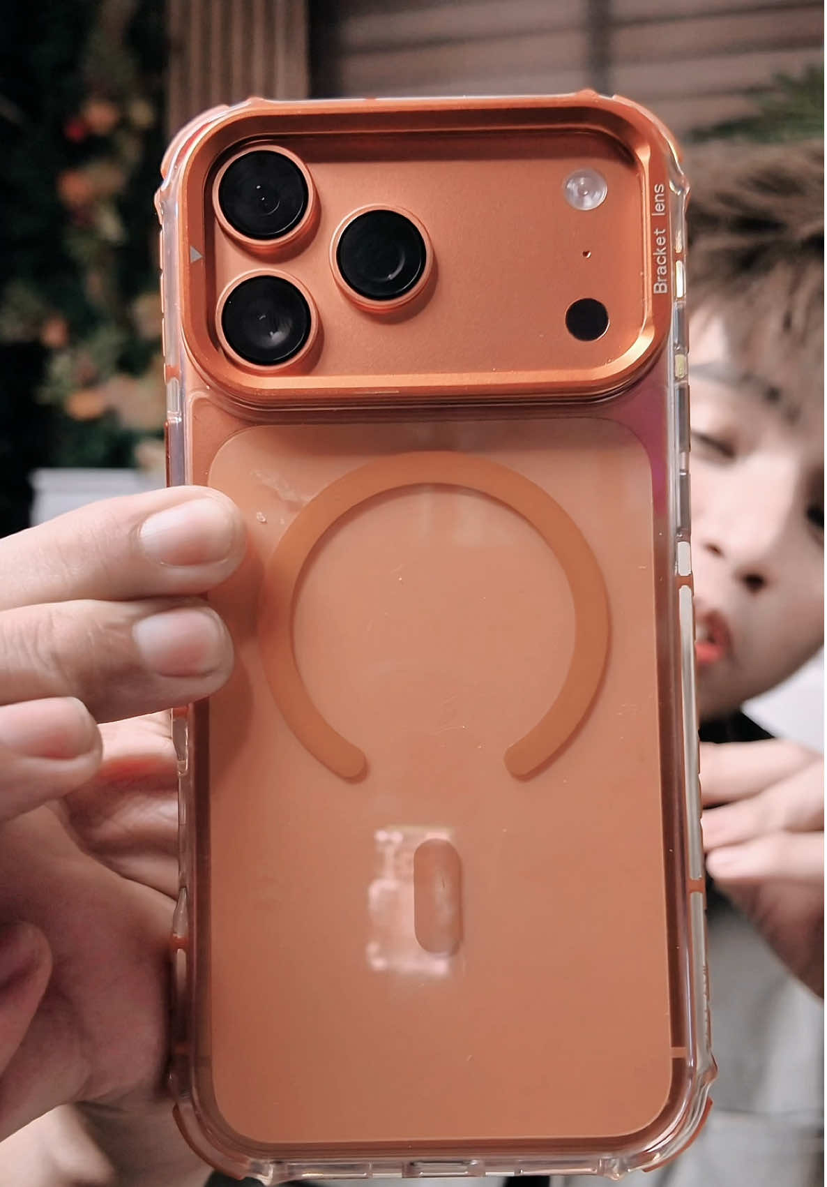 IPHONE 17 PRO MAX CASE FOR COSMIC ORANGE 🧡 #iphone17promax 