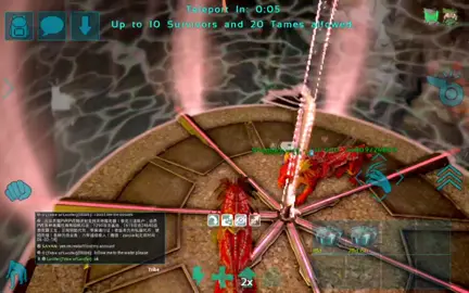 with just 2 manes ! #ark #arkmobile #pvp