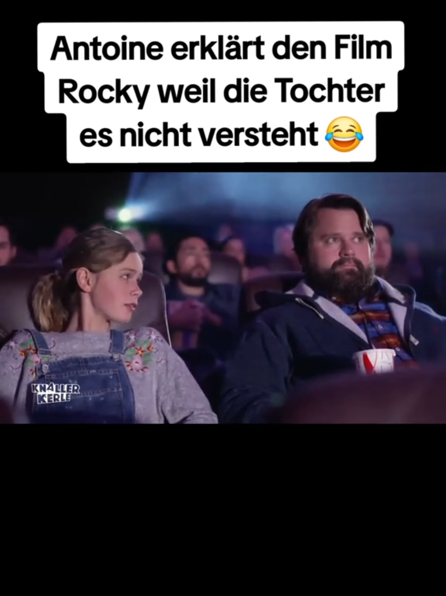 Antoine erklärt den Film Rocky weil die Tochter es nicht versteht... #knallerkerle #erklären #rocky  #verstehen #tvserie 