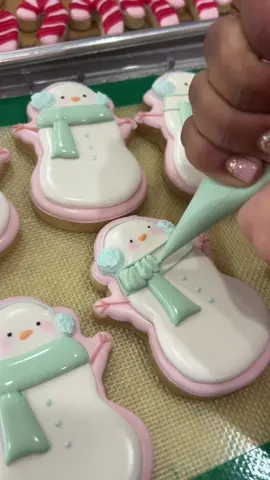 Snowman Christmas cookies #snowmancookies #christmascookies 