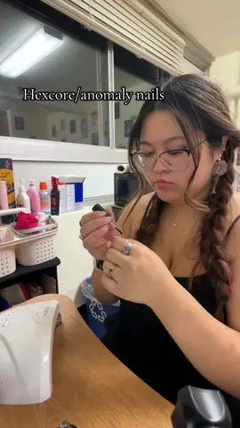 the amount of chrome I have on these nails, 😅. But seriously im obsessed w these nails #fyp #nails #arcane #viktorarcane #jaycetalis 