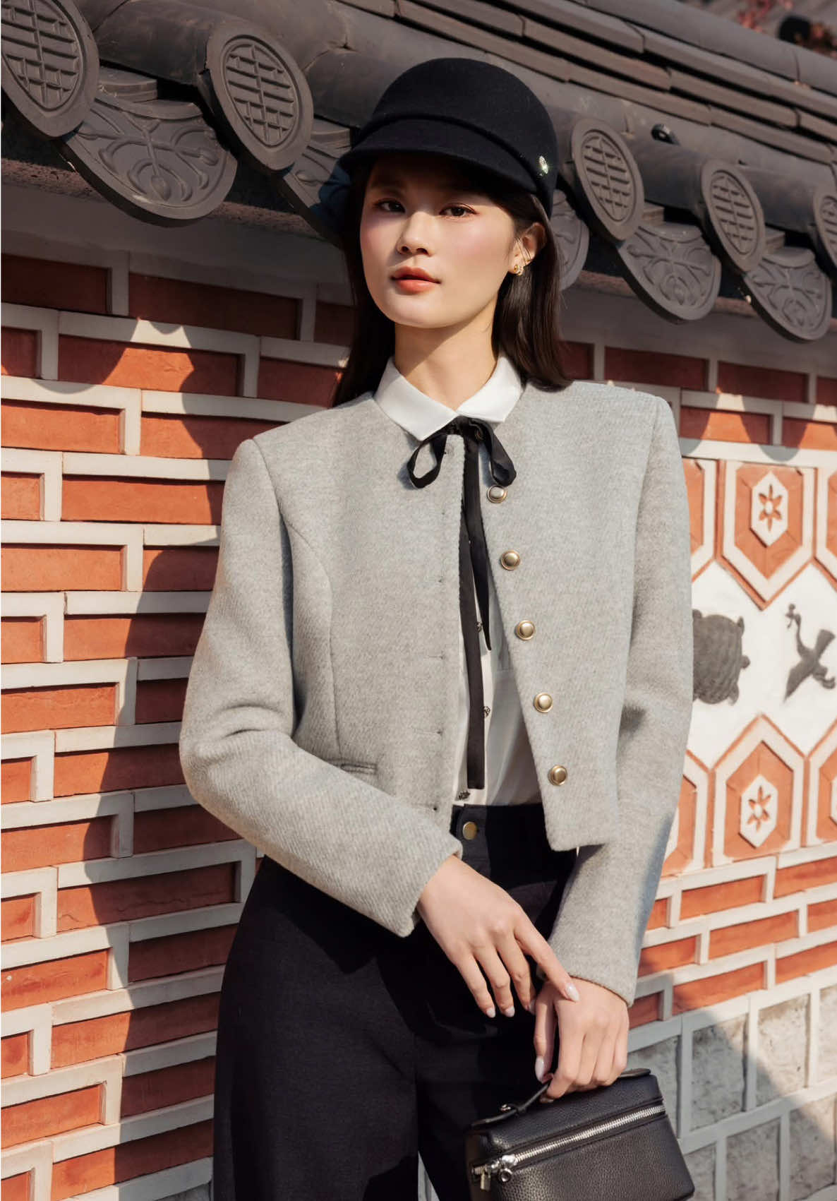 Dạ ép lông cừu - chất liệu sang trọng và ấm áp #Calie #SimplyPretty #congso #outfitideas 