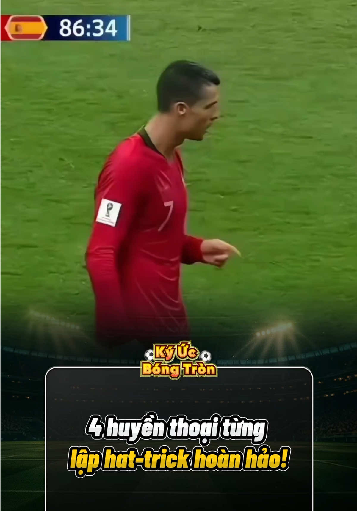 4 huyền thoại từng lập hat-trick hoàn hảo! #hacktrick #goat #bongda #foryou #fyp 