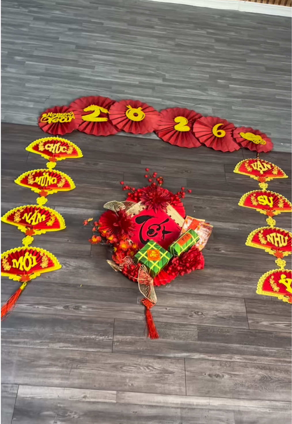 Set trang trí tết #taphoamocthuy #trangtritet 